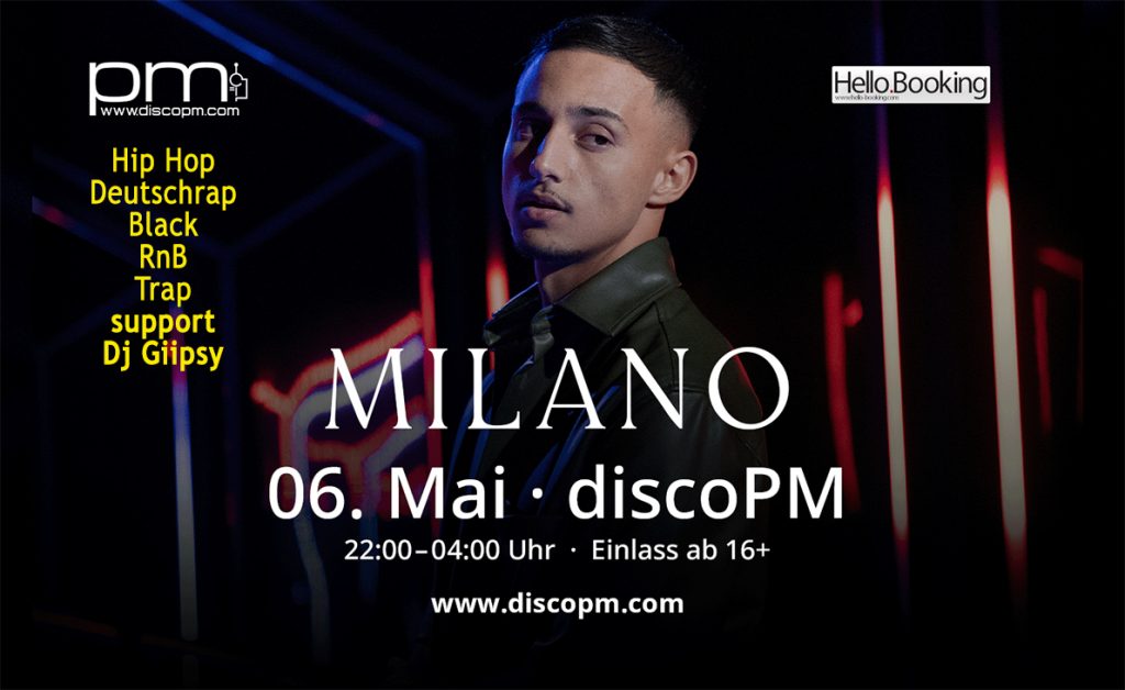 MILANO live on stage FR 06.05. Disco PM